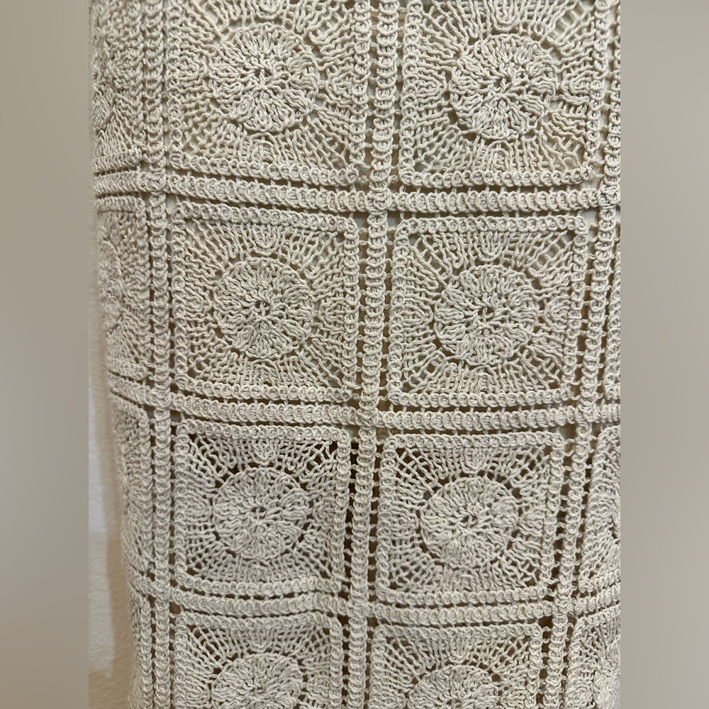 Primark Beige Crochet Skirt - Picture 2 of 8
